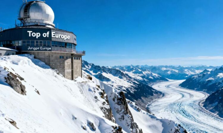 Jungfraujoch Top of Europe: Pesona Tertinggi Pegunungan Alpen
